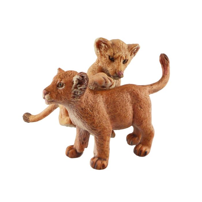 TOYMANY 11 Safari Animal Figurines, High Emulational Detailed Baby Plastic Zoo Animals, Lions Tigers Cheetahs Lynx Figure Toy Set, Easter Eggs Cake Toppers Christmas Birthday Gift for Kids Toddlers - Image 12