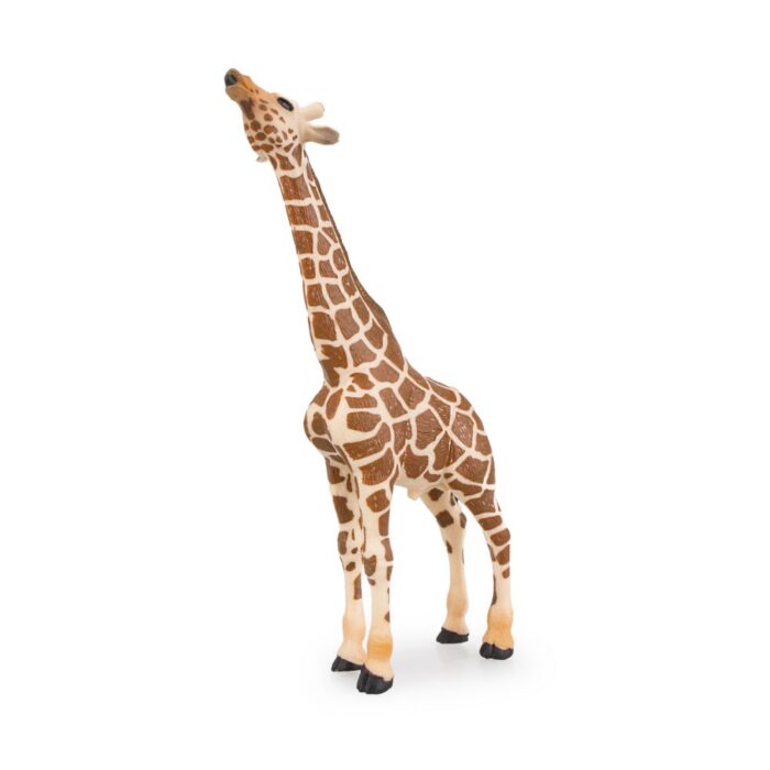 TOYMANY 4PCS Realistic Giraffe Figurines with Giraffe Cub, 2-7" Plastic Safari Animals Figures Family Playset Includes Baby, Educational Toy Cake Toppers Christmas Birthday Gift for Kids Toddlers - Image 11