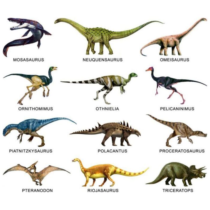 TOYMANY 8PCS Realistic Mini Dinosaurs Figures, Detailed Textures Dino Figurines Cake Topper Toy Set, Easter Eggs Christmas Birthday Gift for Kids Children Toddlers - Image 3