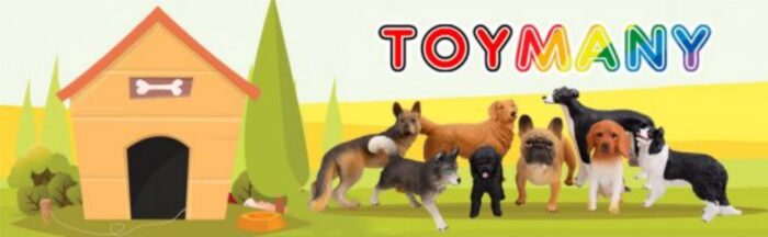 8PCS Dog Figurines Toy Set, Realistic Detailed Plastic Dog Figures Animals Toy Playset with Husky Retriever Bulldog - Image 12