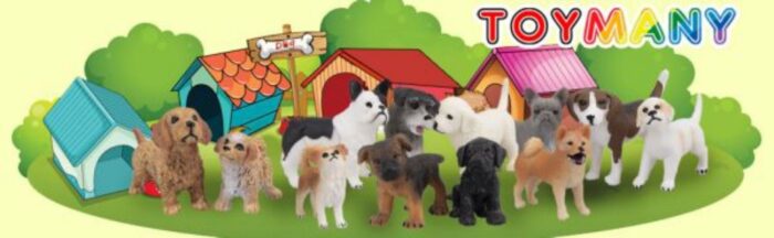 12PCS Mini Dog Figurines Toy Set, Realistic Detailed Plastic Puppy Figures Playset - Image 3